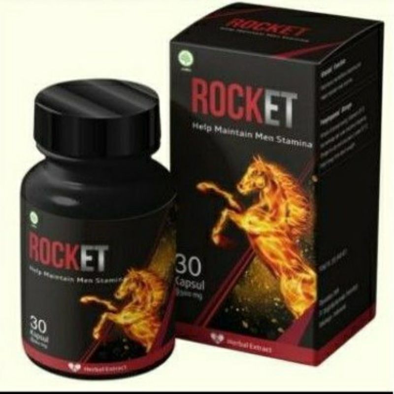 0bat ROCKET - Ricket Pembesar Original Suplemen vitalitas Pria Asli