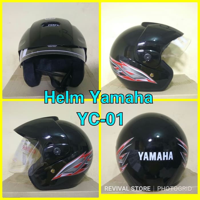 Helm Half Face Yamaha