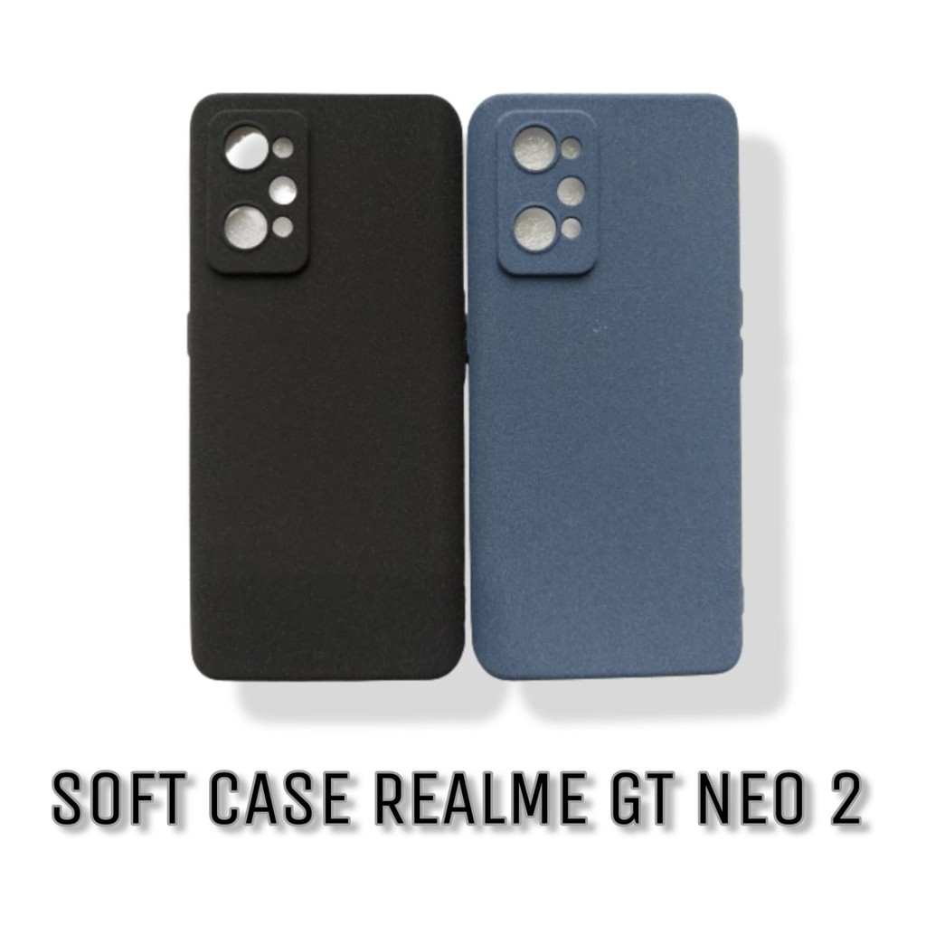 Case Realme GT Neo 2 Soft Case Matte Sandstone Ultra Thin Anti Fingerprint Casing Handphone