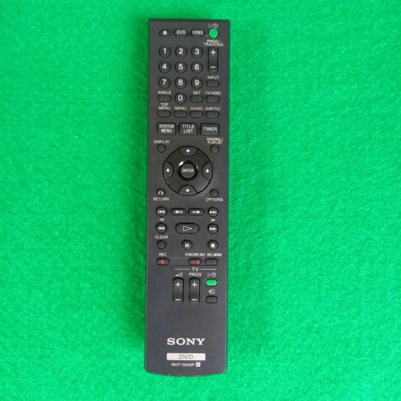 Remote DVD Home Theater SONY Original Asli . RMT - D242P .
