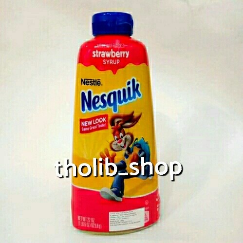 

Nestle nesquik strawberry syrup 623 gr