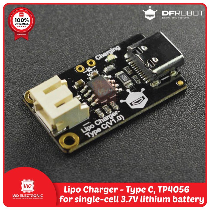 DFRobot TP4056 Type C Lipo Charger module