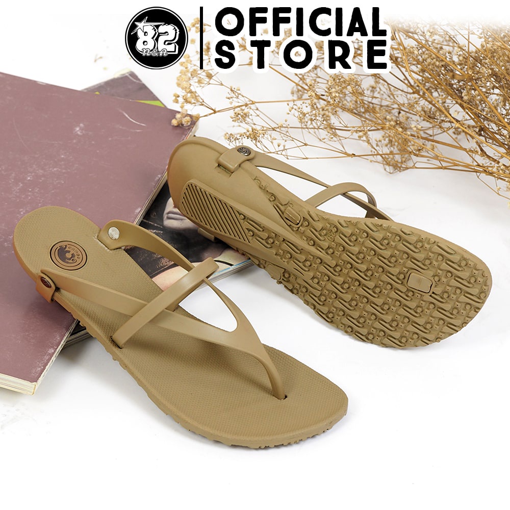 Camou Sendal Sandal Jepit Tali Wanita Bahan Full Karet Original Sabina - Kiwi