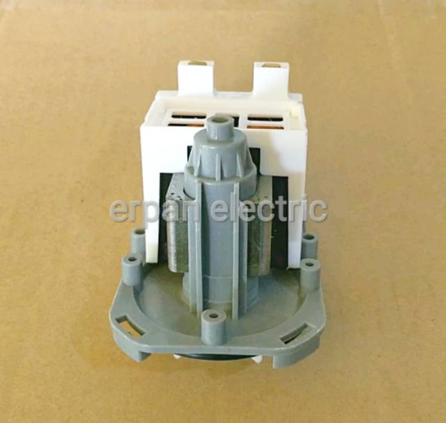 MOTOR DRAIN PUMP MODEL PUTAR MESIN CUCI ELECTROLUX FRONT LOADING