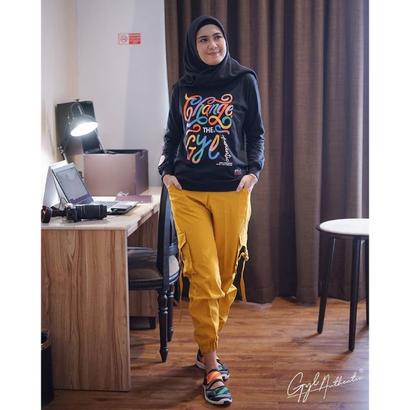 Celana wanita cargo Murah / Bawahan Stylish Jogger Cewek Modis Kekinian BISA BAYAR DITEMPAT(COD)