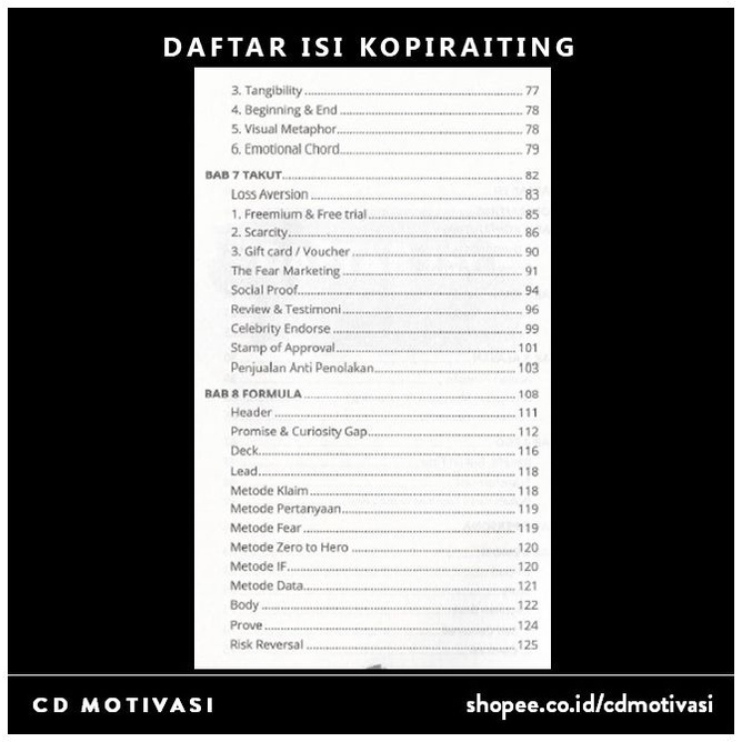Kopiraiting Buku Copywriting Nomor 1 di Indonesia - Saripati Copywriting Dalam Satu Buku - Ilmu Paling Penting Dalam Pemasaran-2