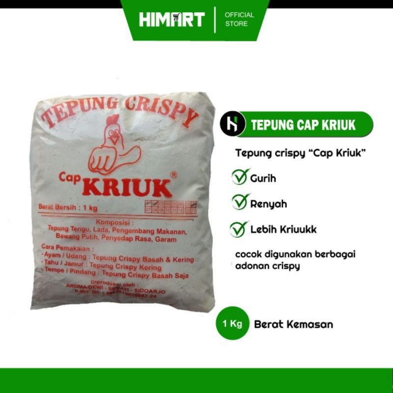 

[Himart]Tepung Crispy Cap Kriuk Jumbo