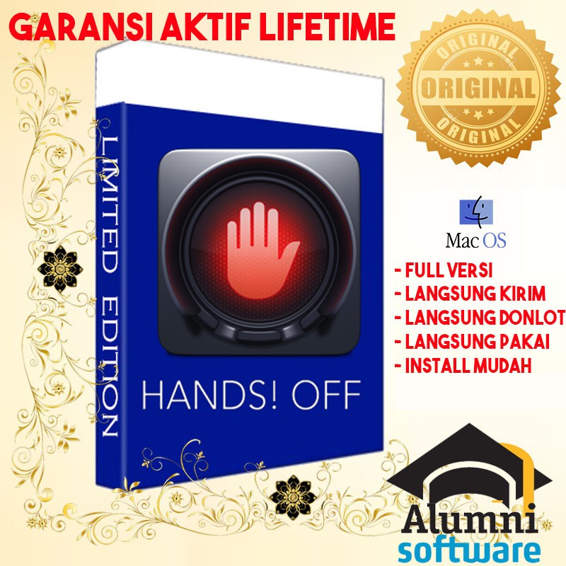 [FULL VERSION] Hands! Off Alat Crack Mac Utility - GARANSI AKTIVASI