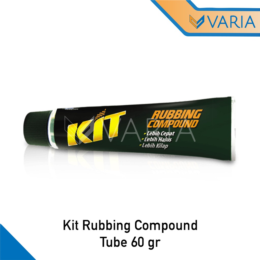 Kit Rubbing Compound Kompon Body Motor Mobil Tube 60 gr