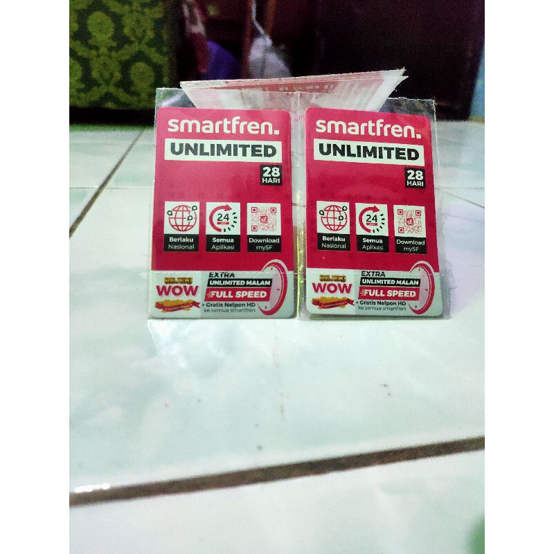 Voucher Smartfren Unlimited 28 Hari (2 GB)