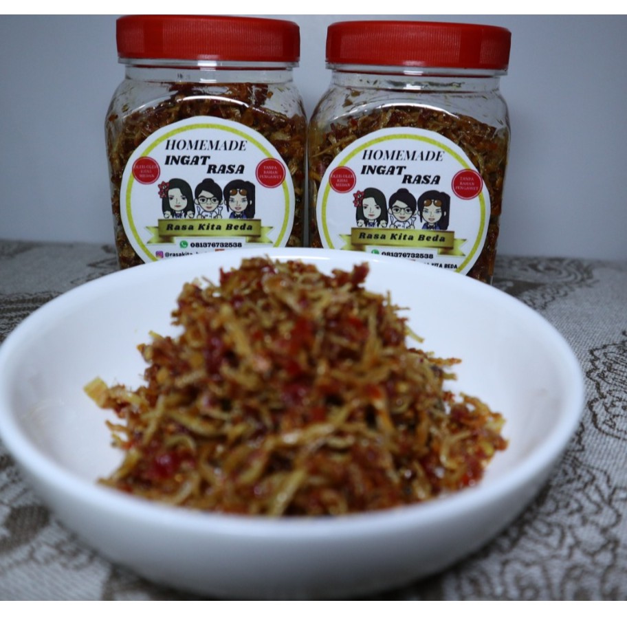 

TERI KECOMBRANG/ TERI SAMBAL/ TERI KRIUK RASA KITA BEDA