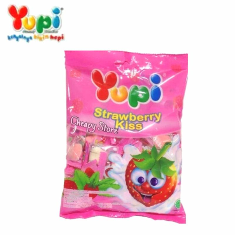 YUPI Strowberry Kiss 120gr