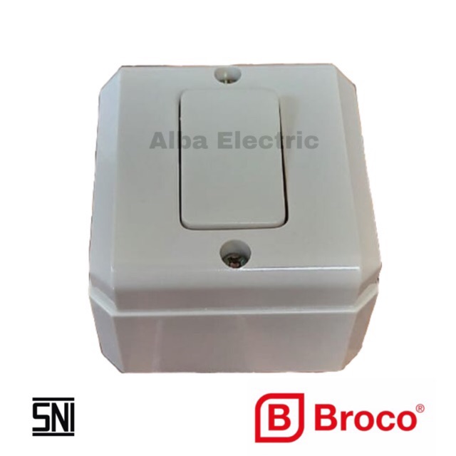 BROCO OB SAKLAR ENGKEL SINGLE SWITCH OUTBOW