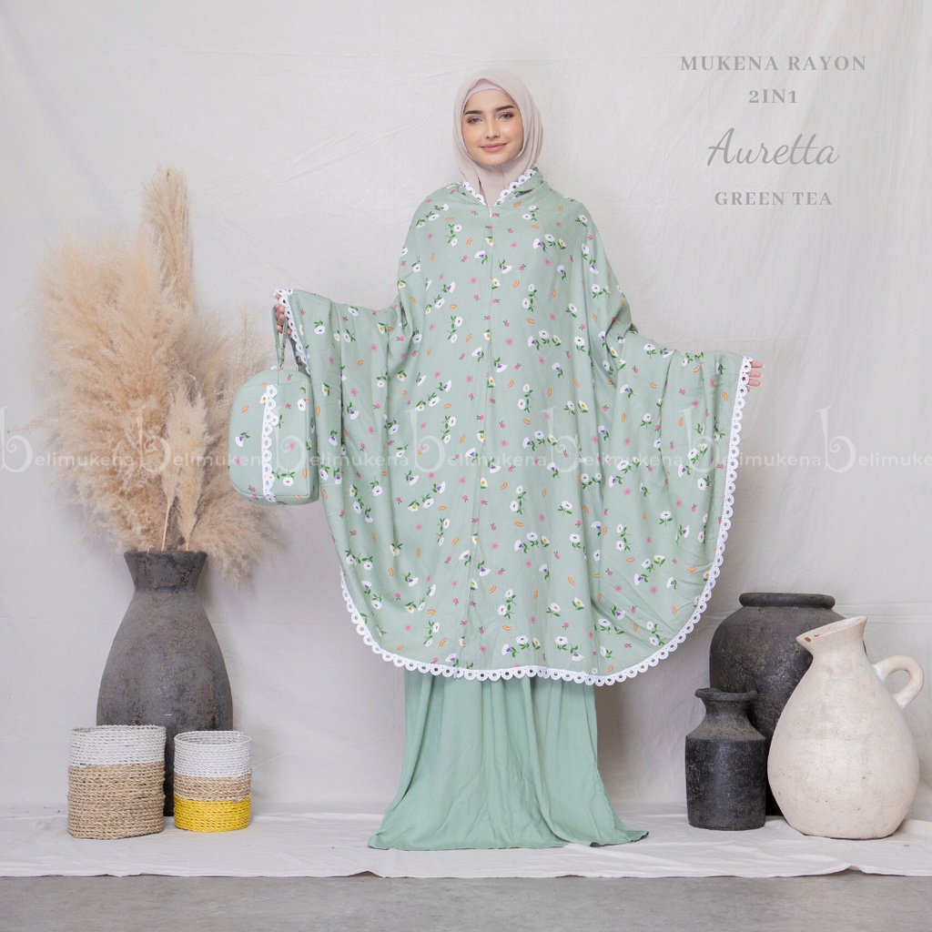 Mukena Dewasa Traveling 2in1 Auretta