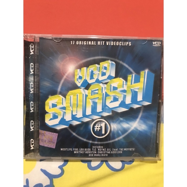 SMASH #1 VCD SONGS 2000 WESTLIFE GARY BARLOW FOO FIGHTERS CHRISTINA AGUILERA TL