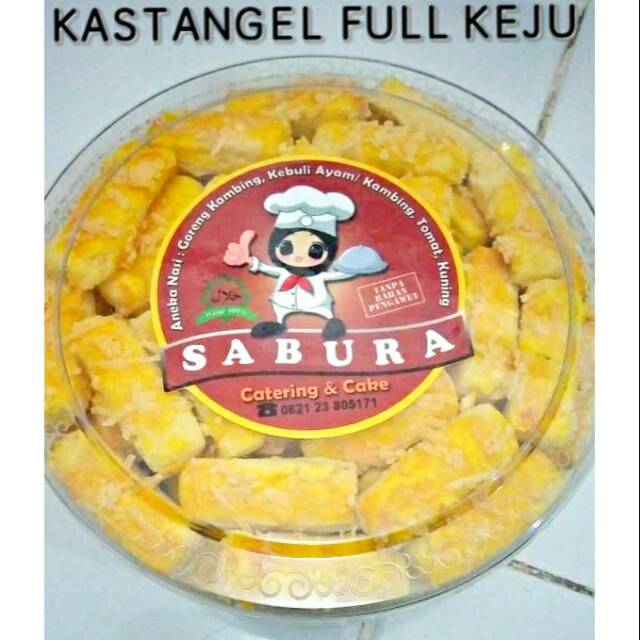 

Kue kering kastangel full keju