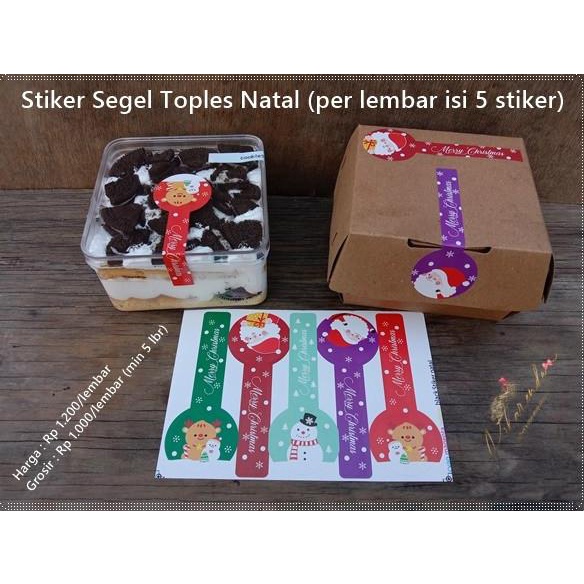 

NATL-179 : Stiker Segel Toples Natal (per lembar isi 5 stiker) pitar33 Segera Dapatkan