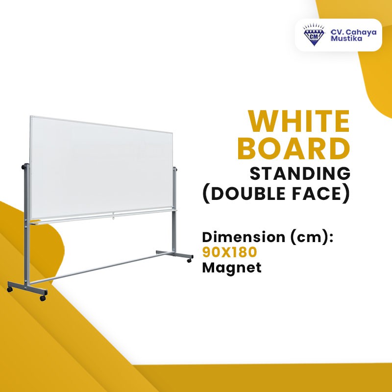 

Jual Papan Tulis Di Malang Whiteboard Standing Magnet Uk 90x180 cm