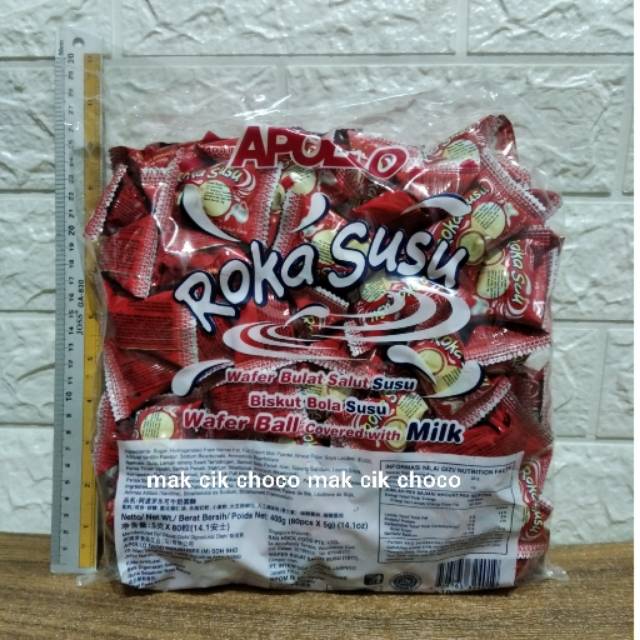 

Apollo Roka Susu isi 80pcs