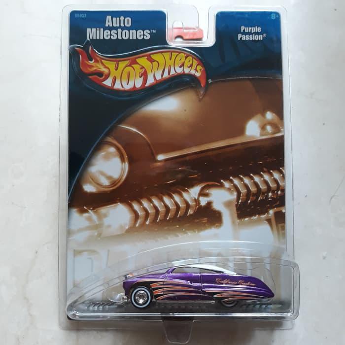 BEST SELLER HOT WHEELS HOTWHEELS PURPLE PASSION AUTO MILESTONES TERBARU