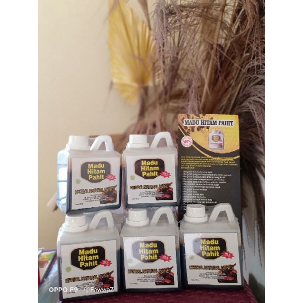 

Madu Hitam Pahit Herbal Natural Honey