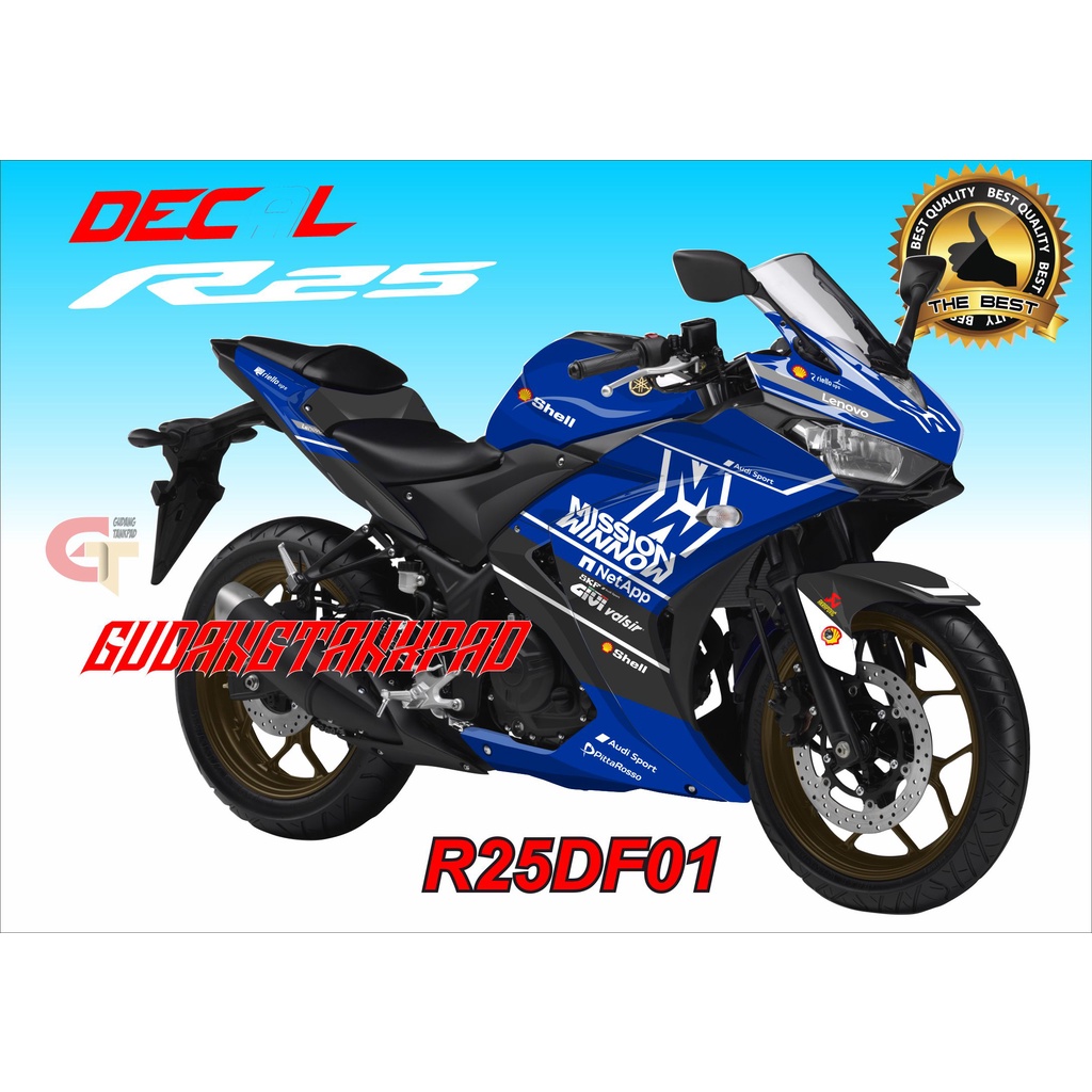 DECAL R25 / STIKER FULL BODY R 25