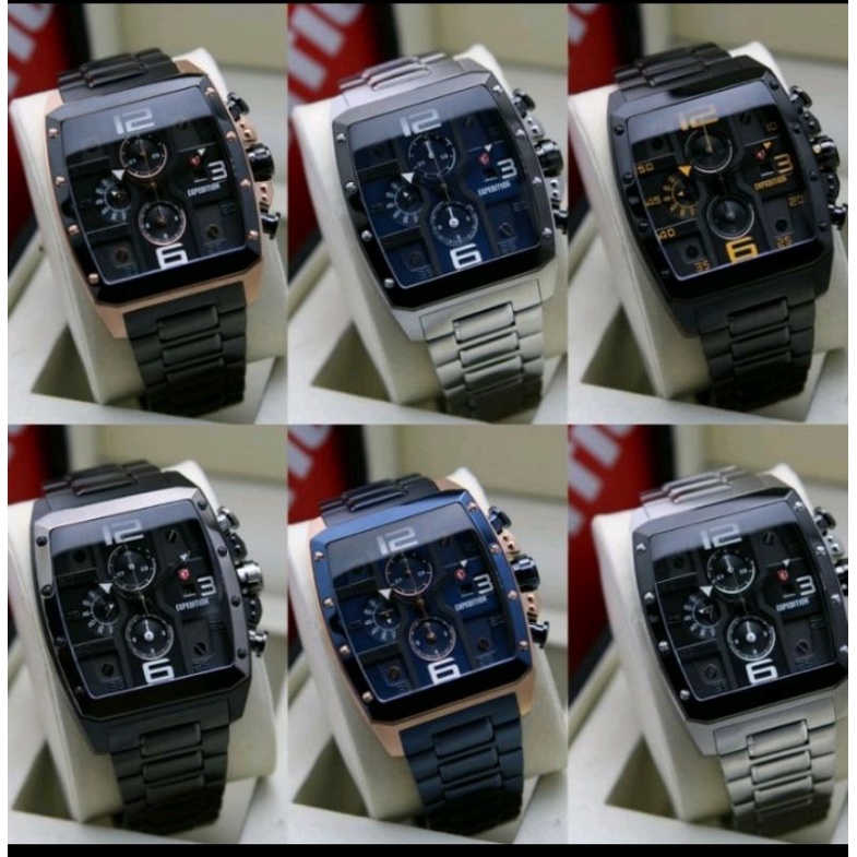 Original Expedition jam tangan pria e6636/e 6636/ exp 6636