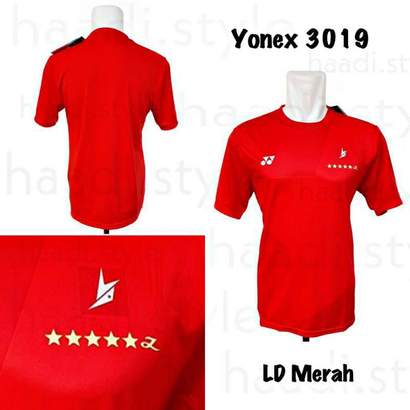 Baju / Kaos / Jersey Badminton YONEX 3019 IMPORT GRADE ORI / ORIGINAL