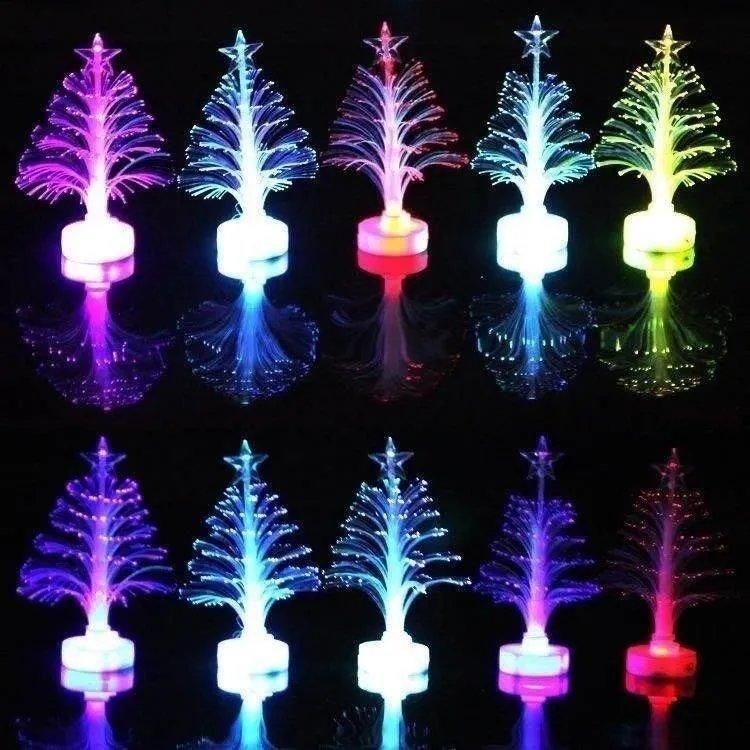 [ Xmas Christmas Tree Color Changing LED Light  Fiber Optic Christmas Tree  ]