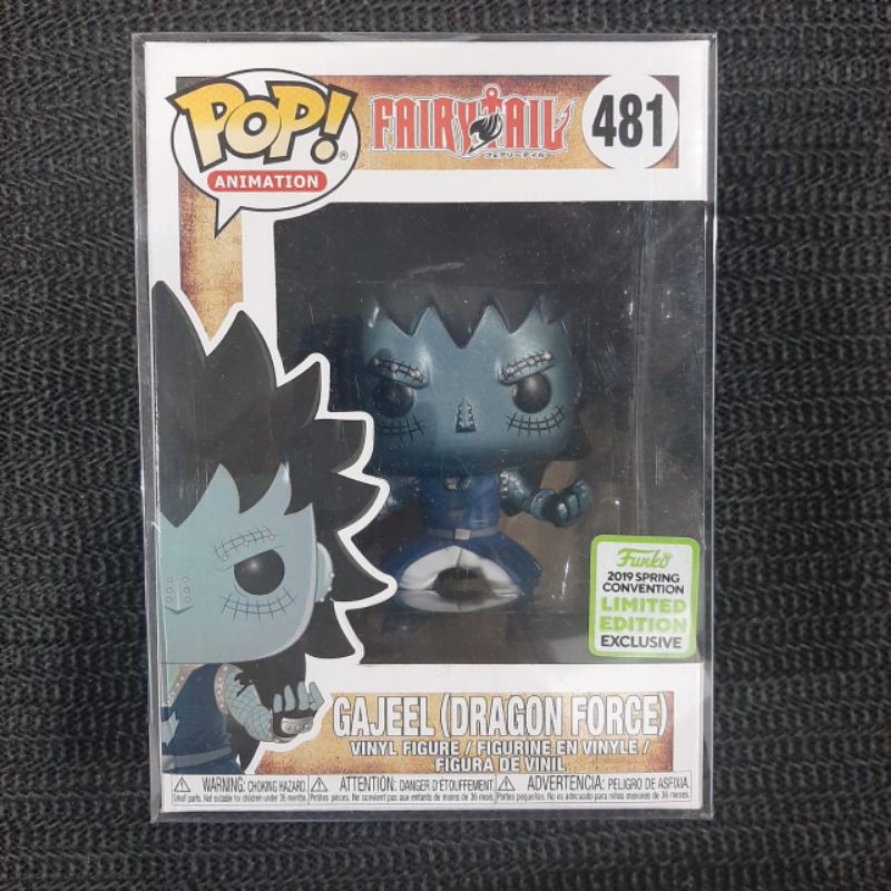 Funko Pop Fairy Tail: Gajeel (Dragon Force) #481