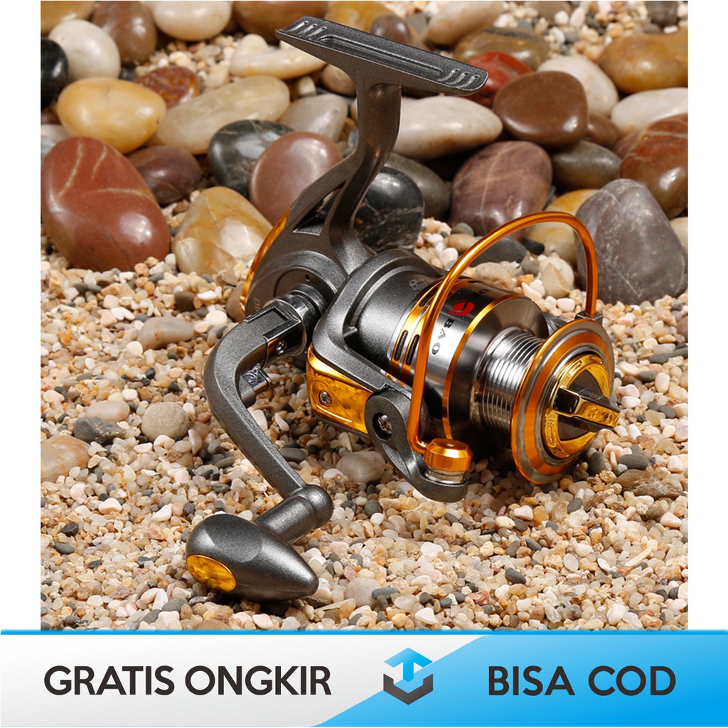 GULUNGAN PANCING MURAH ORIGINAL DEBAO DB3000A METAL - SPINNING FISHING REEL MURAH ORI DEBAO DB3000A