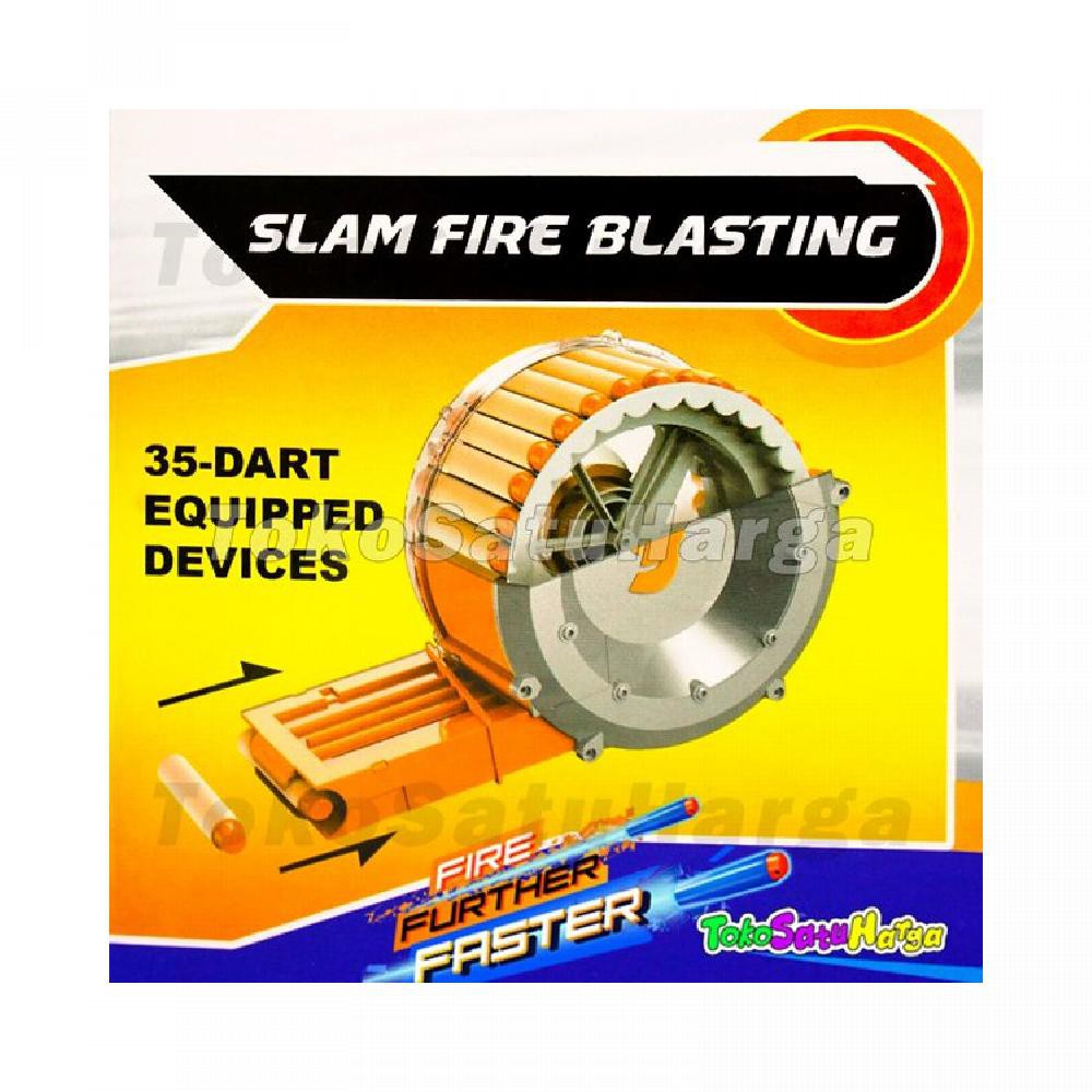 Pistol Mainan Mirip Nerf Gun Sniper Fire Storm 7006 Automatic