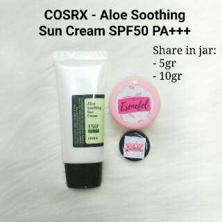 Cosrx aloe sun cream