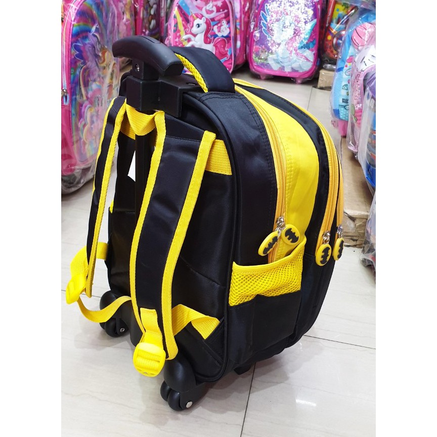 PROMO TERBAIK Tas Trolley Anak Laki-Laki Sekolah TK  6D Timbul 3Kantung IMPORT ( Alucard Body Love 13&quot; 3RESLETING )