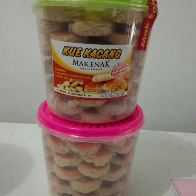 

KUE KACANG MAK ENAK ASLI JEMBER