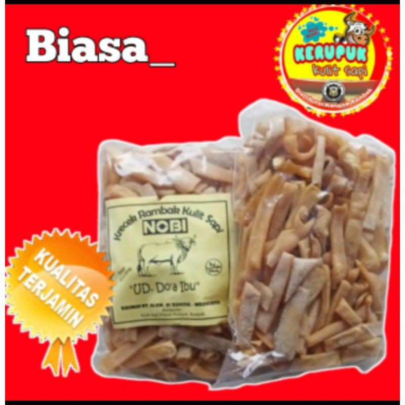 

Krecek Rambak Nobi Do'a Ibu Kemasan 500 gr