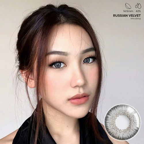 [ NORMAL ] SOFTLENS RUSSIAN IRINA GREY 14,5mm