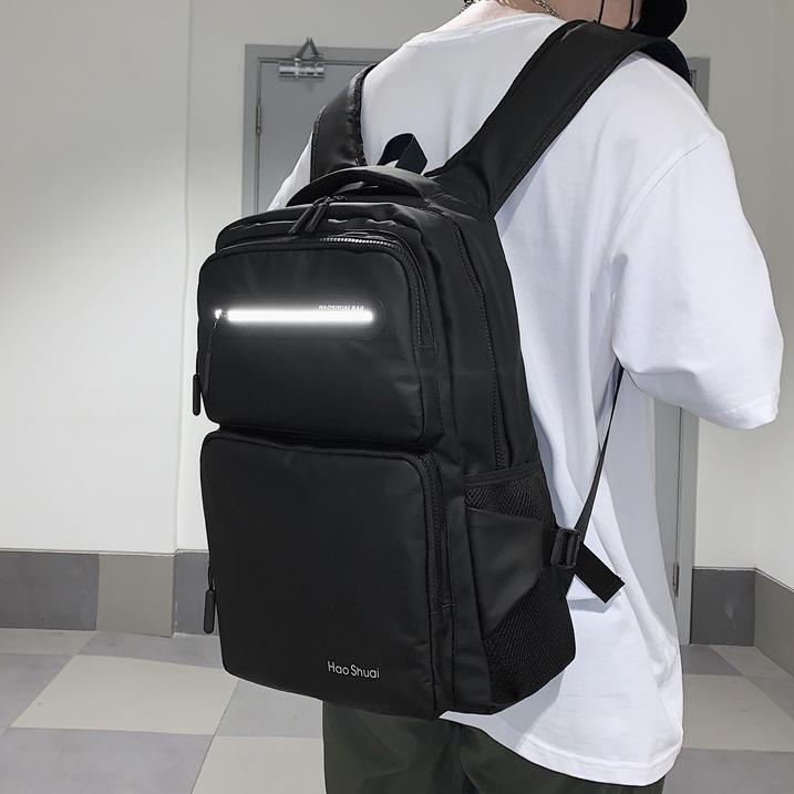 Harga TERMURAAH.. Tas Ransel Pria HAOSHUAI 3408 Tas Laptop Pria Waterproof WATCHKITE BAEOS