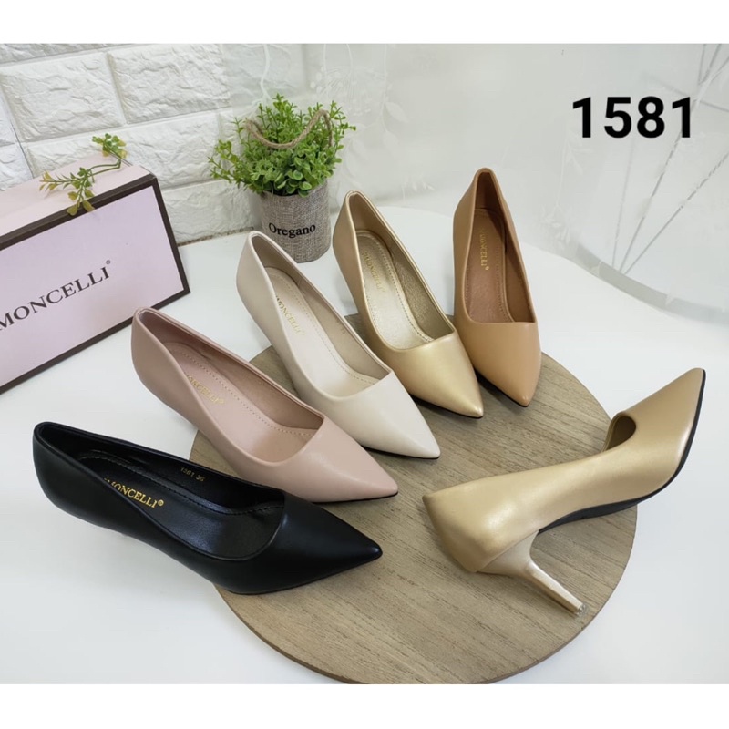Doff stiletto high heels 7cm by Simoncelli Import pump heels sepatu wanita hak tinggi tumit tajam uj