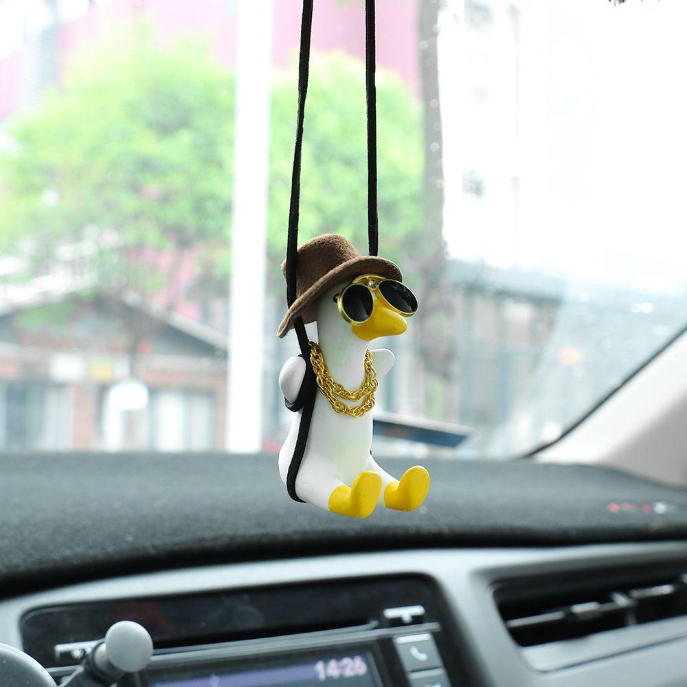 Suyou Gantungan Kunci Bentuk Bebek Kartun Kreatif
