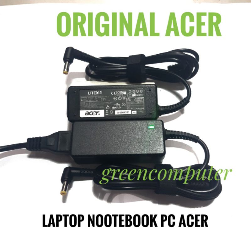 ORIGINAL GRNS 1 Thn Adaptor Charger Acer V5-122 V5-132 19V AAdaptor / Charger laptop /