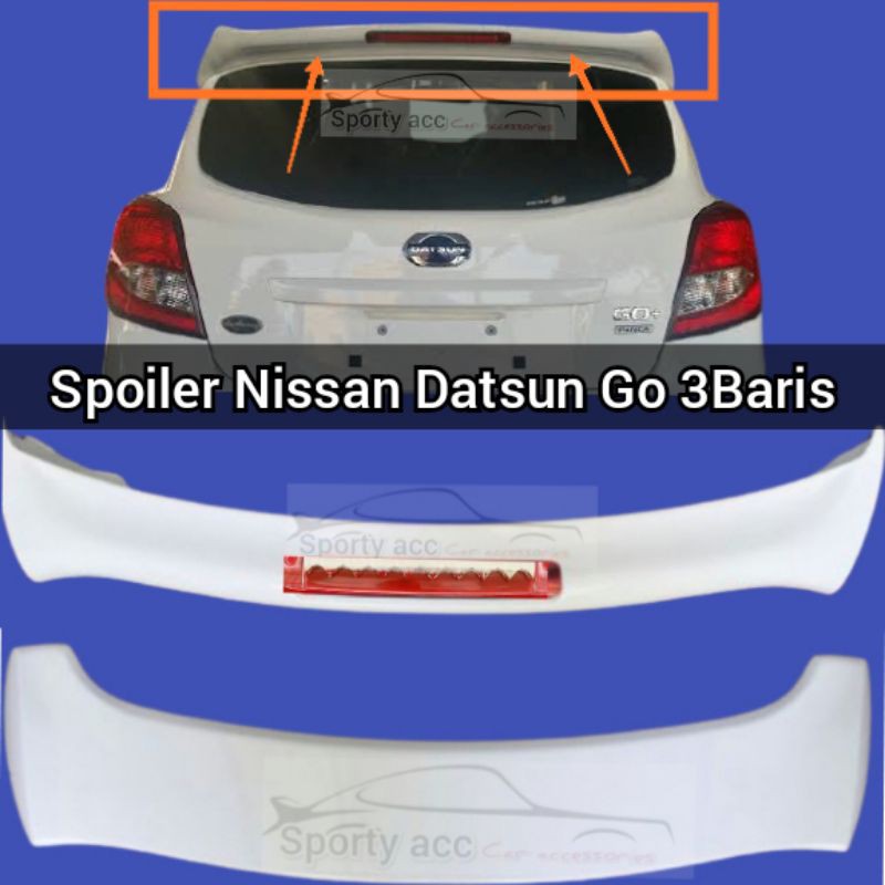 Spoiler Datsun Go 3 Baris