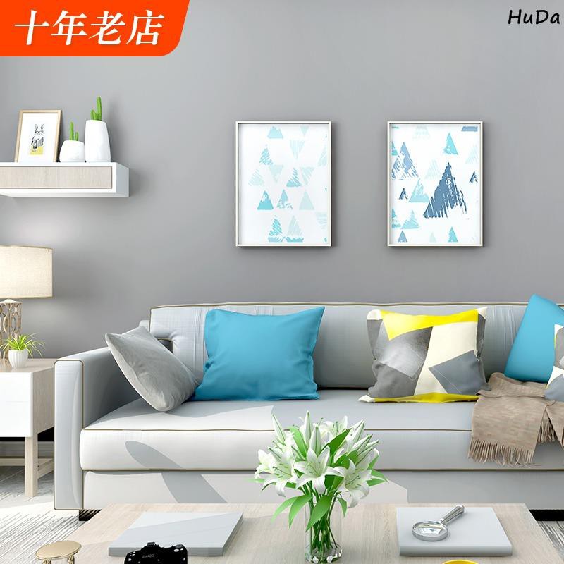  H D Gaya Nordic wallpaper  kamar  tidur ruang tamu 