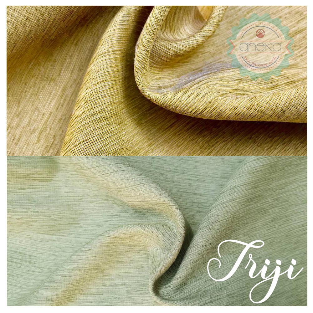 Kain Triji / TJ / Serat Kayu PER YARD / Kain GAMIS / JILBAB