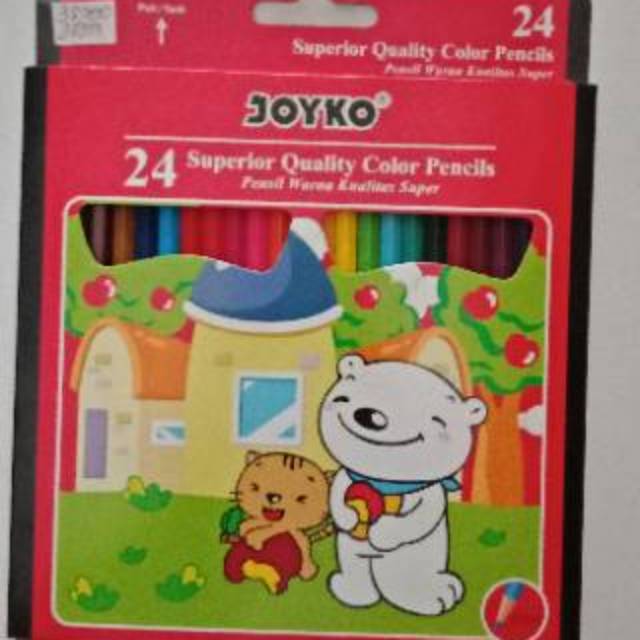 

Pensil warna joyko 24 warna