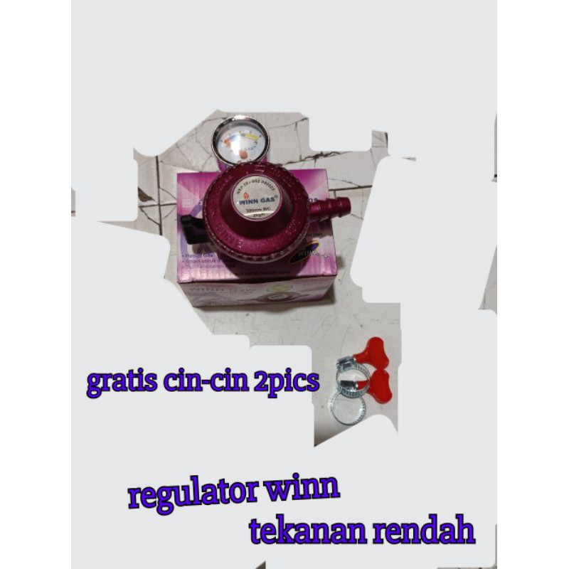 Jual Regulator Gas Winn Gas Tekanan Rendah Shopee Indonesia