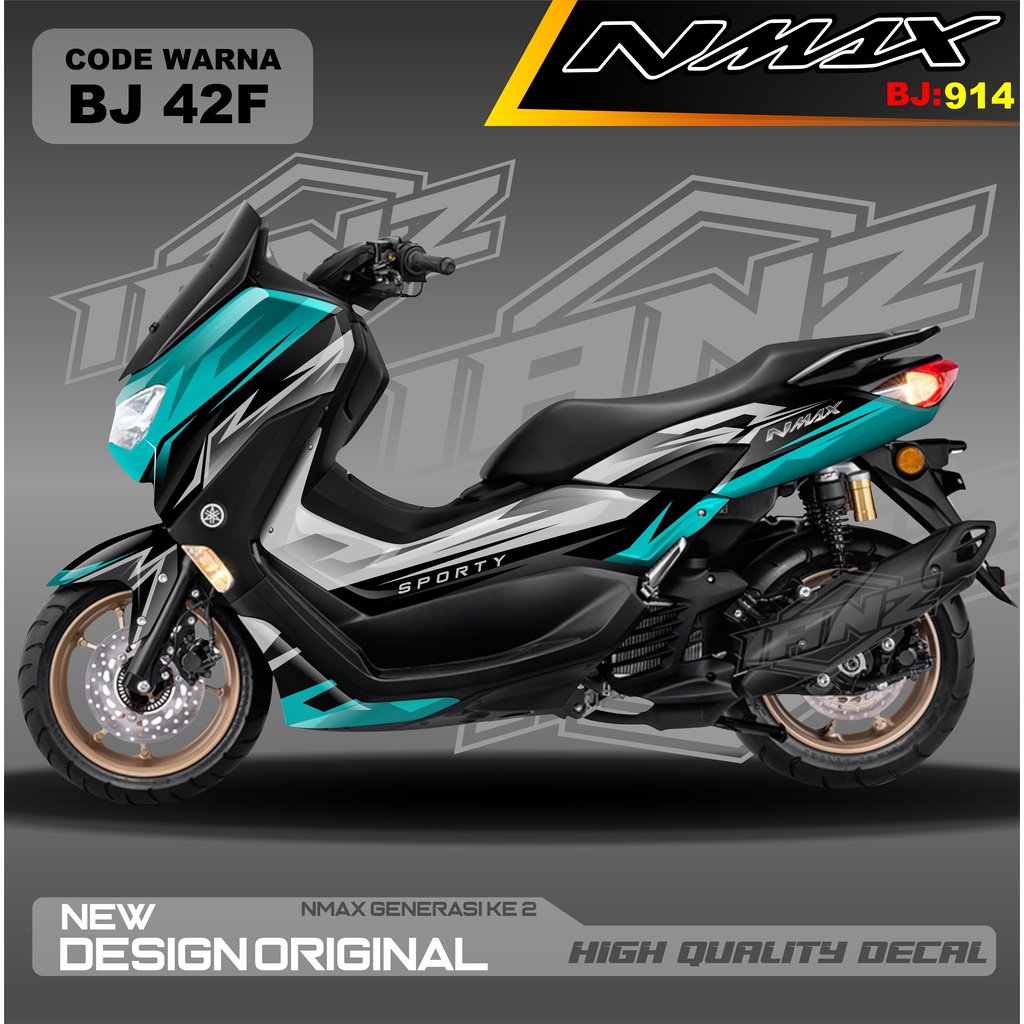 DECAL NMAX FULL BODY MOTOR / DECAL FULL BODY NMAX / DECAL STIKER FULL BODY NMAX / sticker nmax / decal nmax / stiker motor nmax / decal new nmax /STIKER DECAL NMAX TERBARU