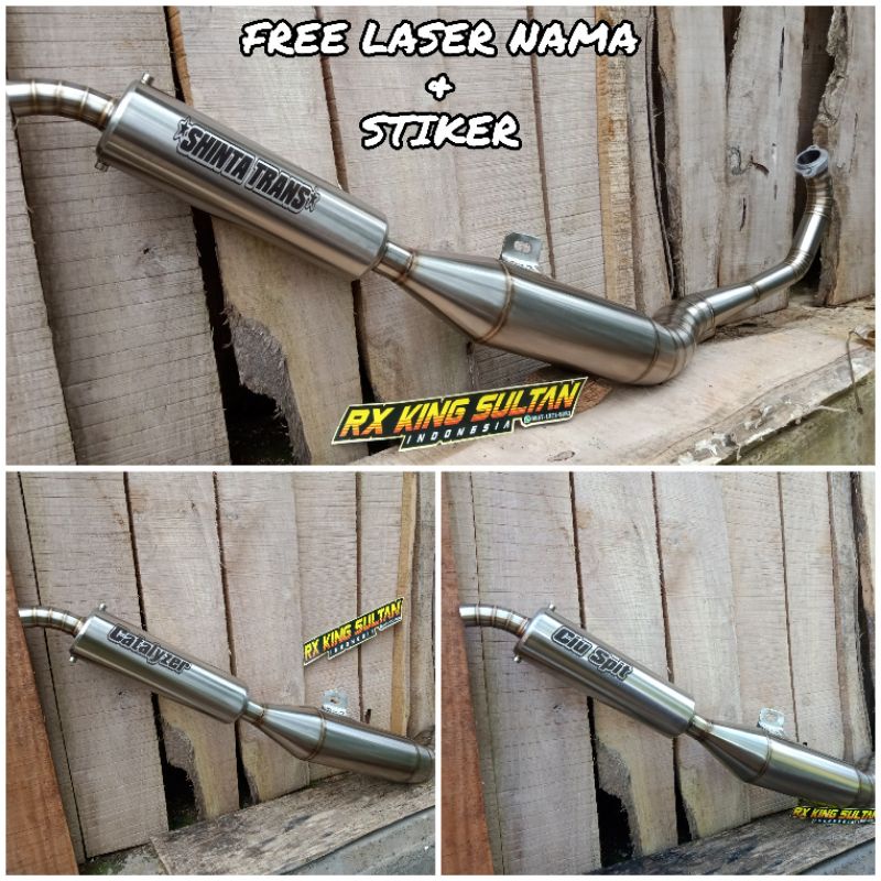 knalpot SR  RXZ knalpot sr RZR STAINLES knalpot racing rxz knalpot standar racing rxz