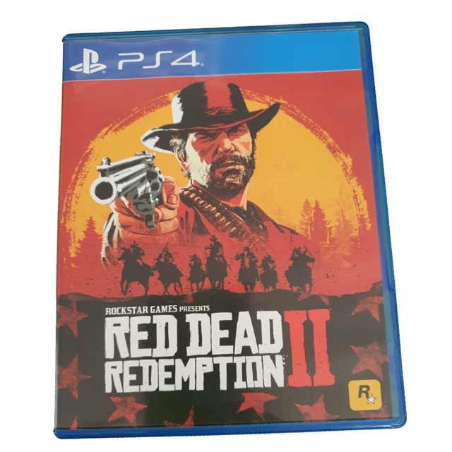 Kaset PS4 BD Red Dead Redemption II R3