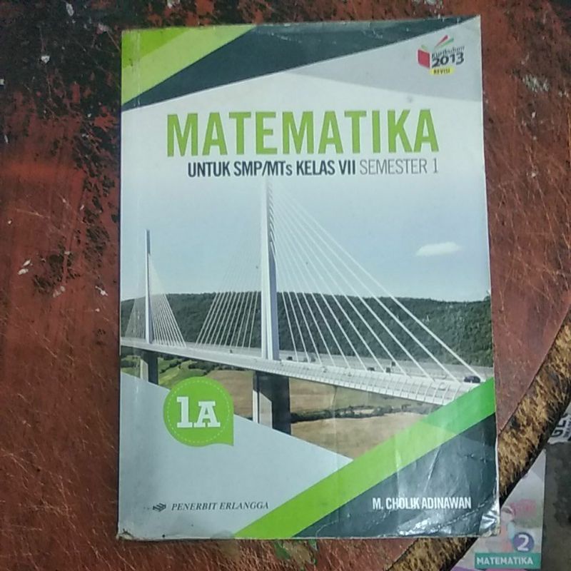 Jual Buku Matematika SMP /MTs Kelas 1A-7 Penerbit Erlangga | Shopee ...